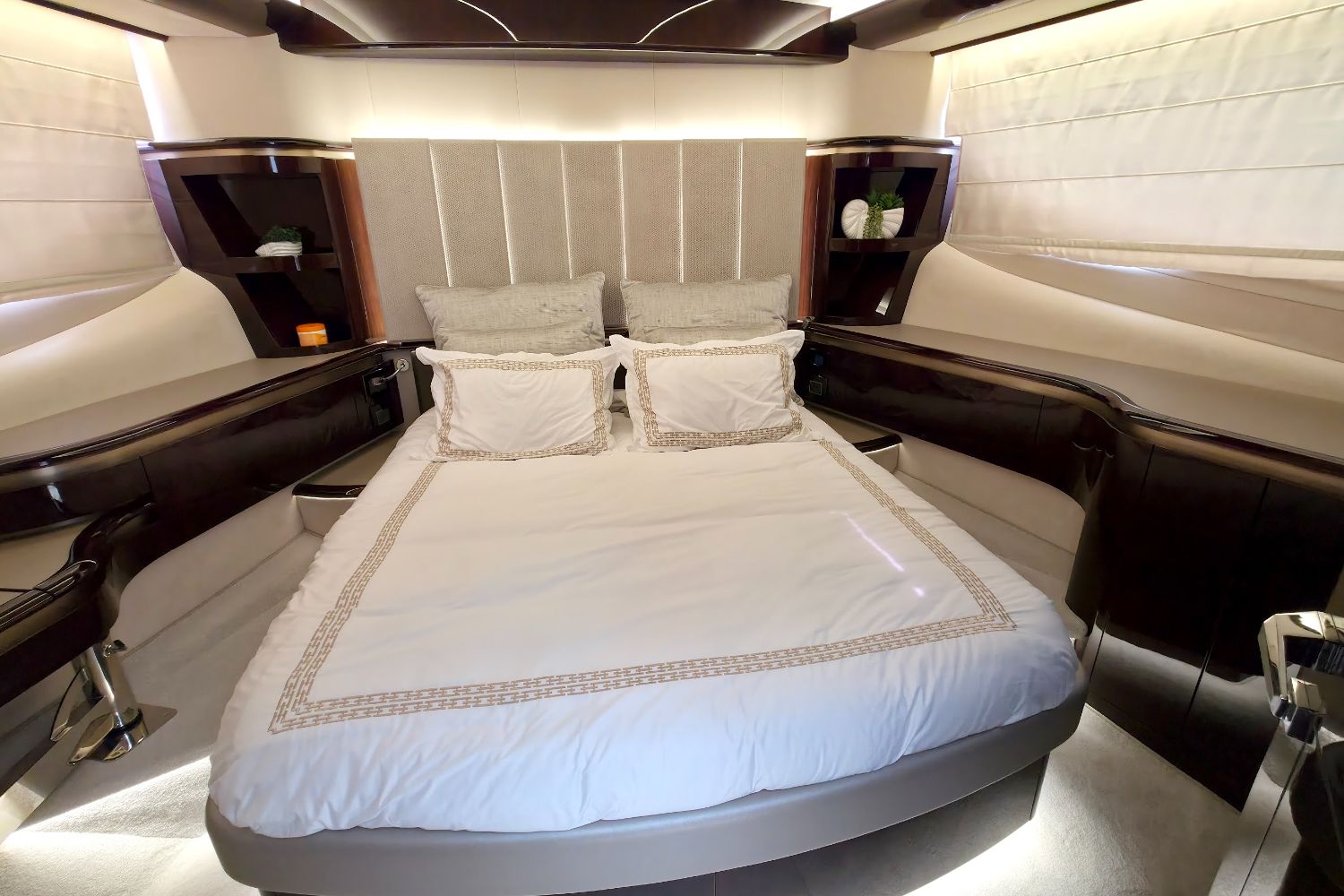 Camarote de proa VIP